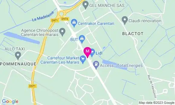 Localisation Access TotalEnergies