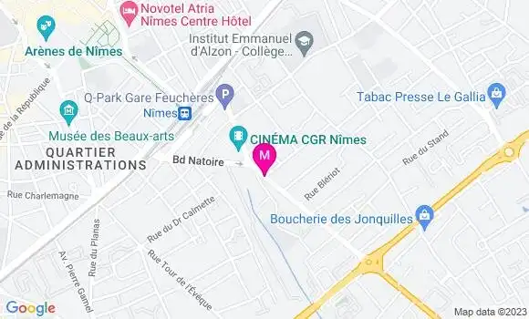Localisation Station Leclerc