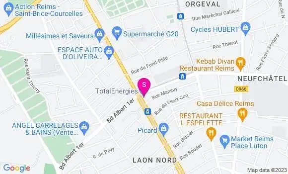 Localisation Relais des Belges
