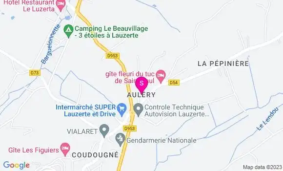 Localisation Intermarché Station