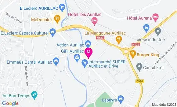 Localisation Auvergne Carburants