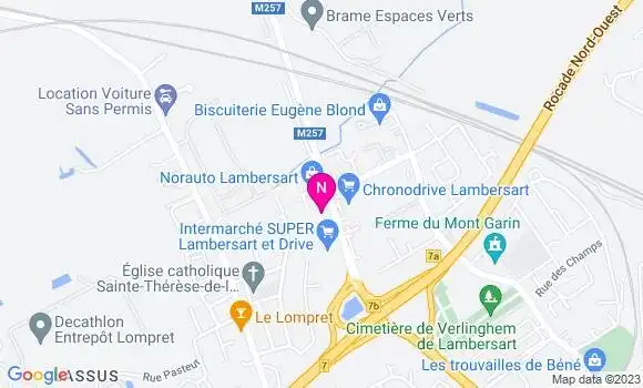 Localisation Intermarché Station