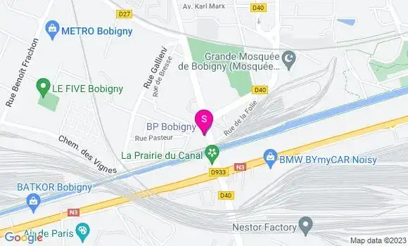 Localisation Bp Station
