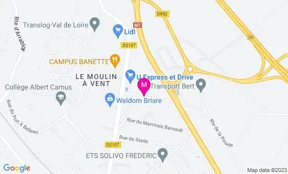 Localisation U Express