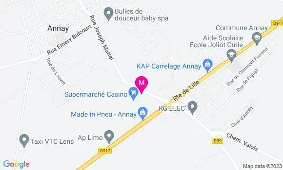 Localisation Station Casino