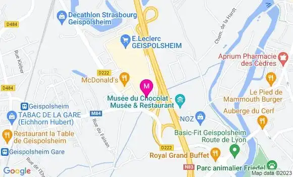 Localisation Station Service Leclerc