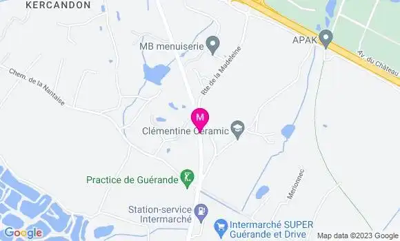 Localisation Carrefour Market