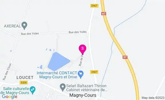 Localisation Intermarché Station