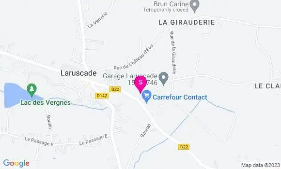 Localisation Carrefour Contact