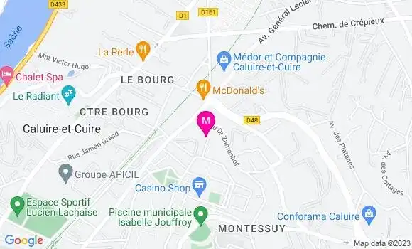 Localisation Bp