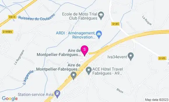 Localisation Avia A9 Nord
