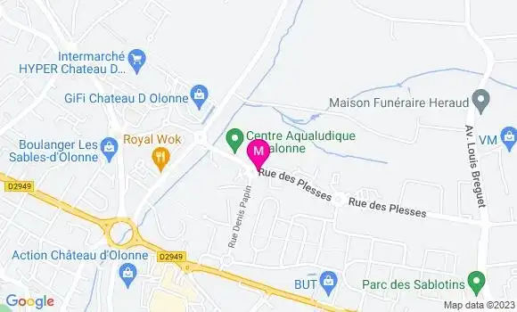 Localisation Intermarché Station