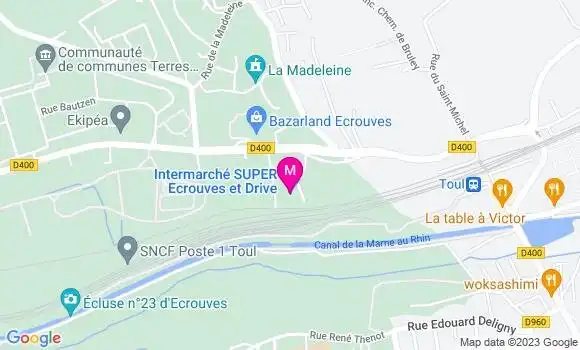 Localisation Intermarché Station