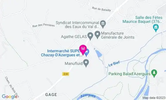 Localisation Intermarché Station