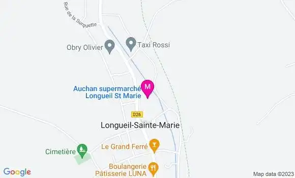 Localisation Coccinelle Supermarché