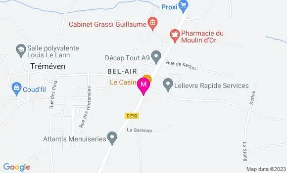 Localisation Lina