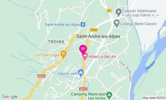 Localisation Garage Chabot