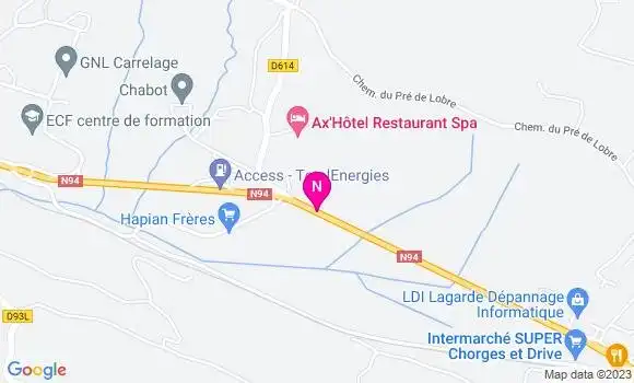 Localisation Relais Chorges