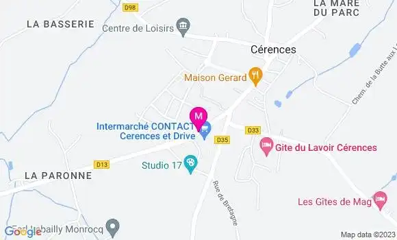 Localisation Intermarché Station