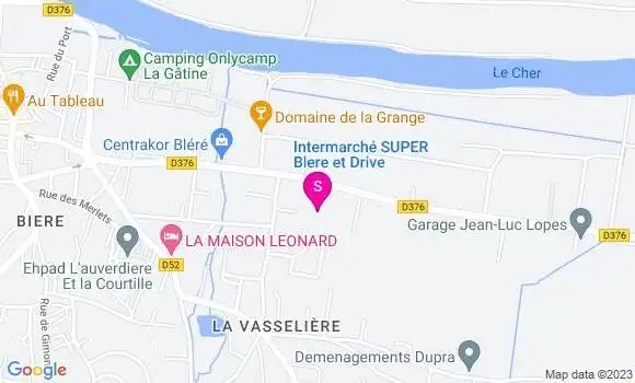 Localisation Intermarché Station