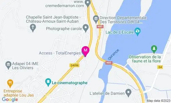 Localisation Access TotalEnergies