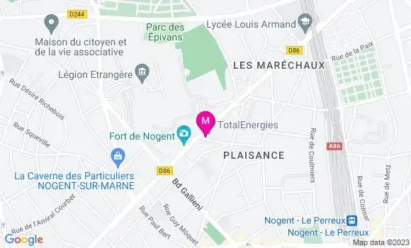 Localisation TotalEnergies