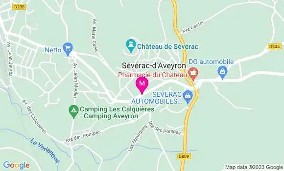 Localisation Netto Supermarché