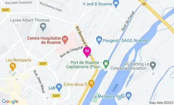 Localisation Garage de l