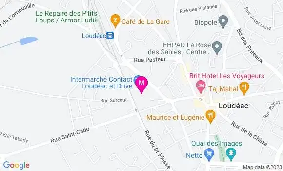 Localisation Intermarché Station