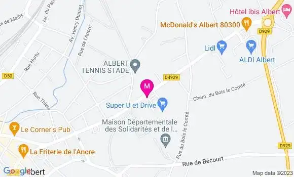 Localisation Super U