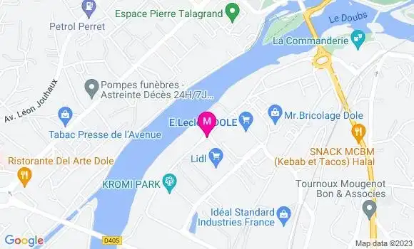 Localisation Casino Supermarché