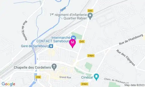 Localisation Intermarché Station