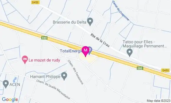 Localisation Relais des Cantarelles