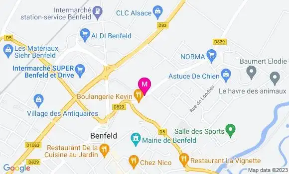 Localisation Intermarché Station