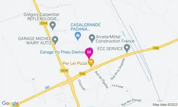Localisation Station Carrefour