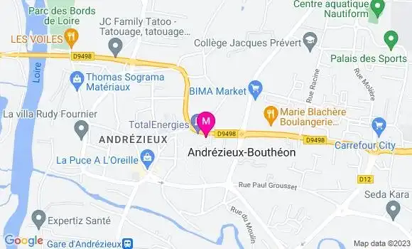 Localisation TotalEnergies