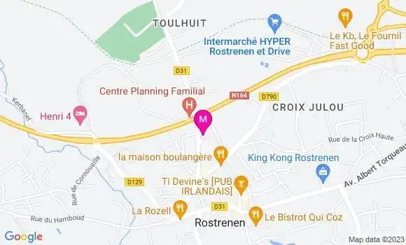 Localisation Intermarché Station