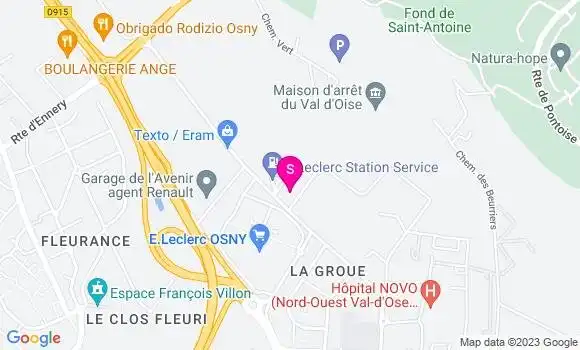 Localisation Station Leclerc