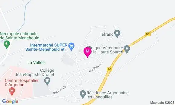 Localisation Intermarché Station