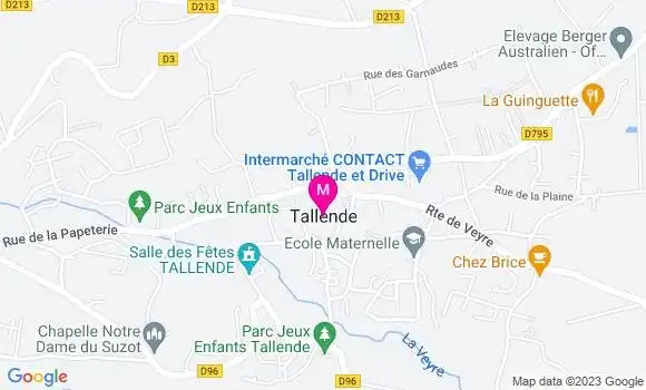 Localisation Intermarché Station