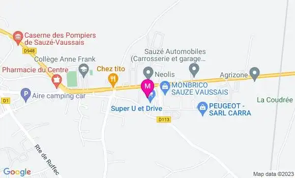 Localisation Super U