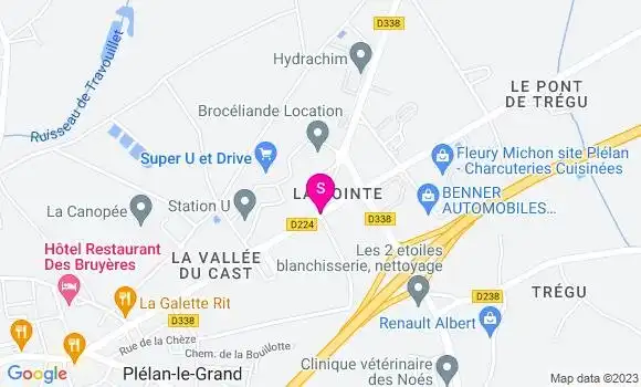 Localisation Super U