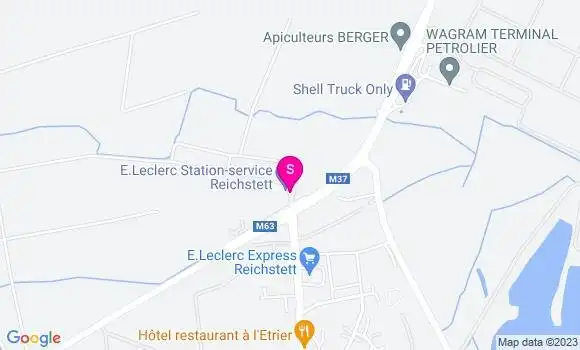 Localisation Station Leclerc