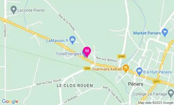 Localisation Prisiaise