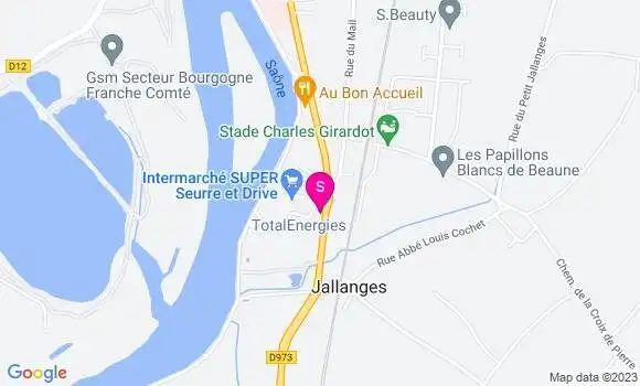 Localisation TotalEnergies