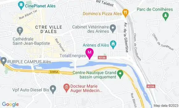 Localisation TotalEnergies
