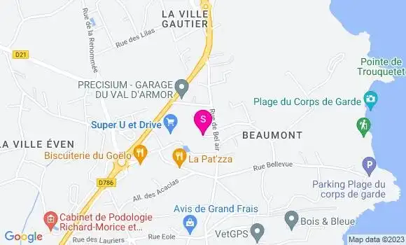 Localisation Super U