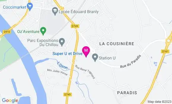Localisation Super U