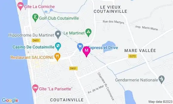 Localisation Station U Express
