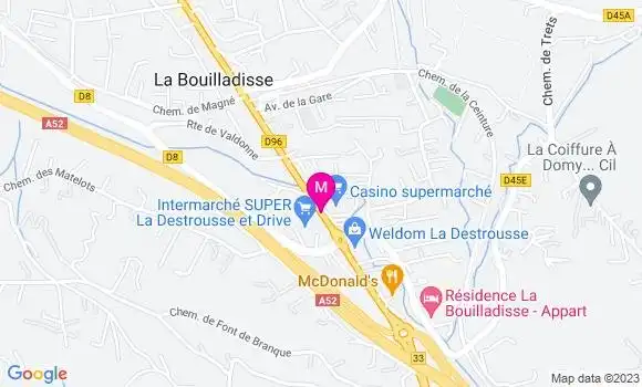 Localisation Casino Supermarche